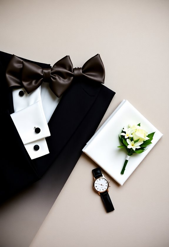 tuxedo accessories for weddings