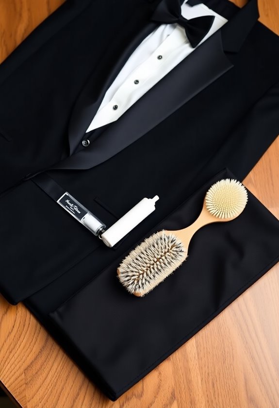 tuxedo care and maintenance