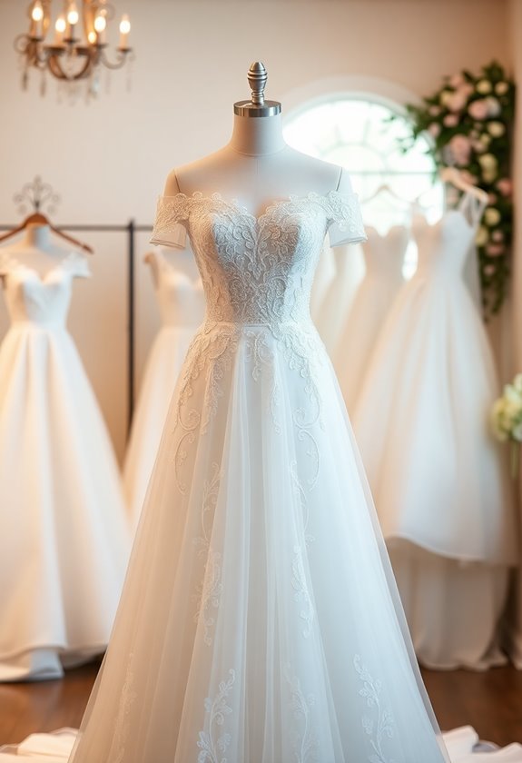 unique bridal gown customization