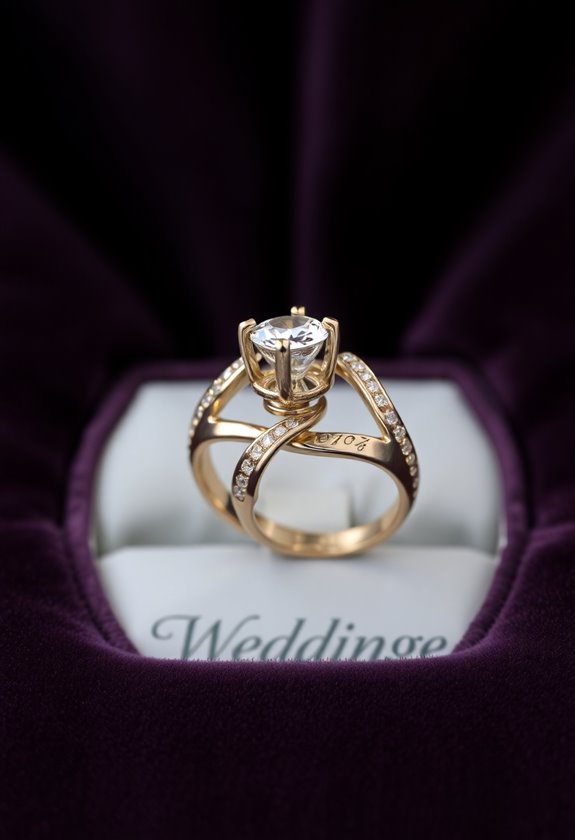 unique custom wedding rings