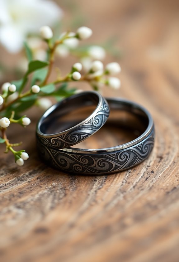 unique durable beautiful commitment