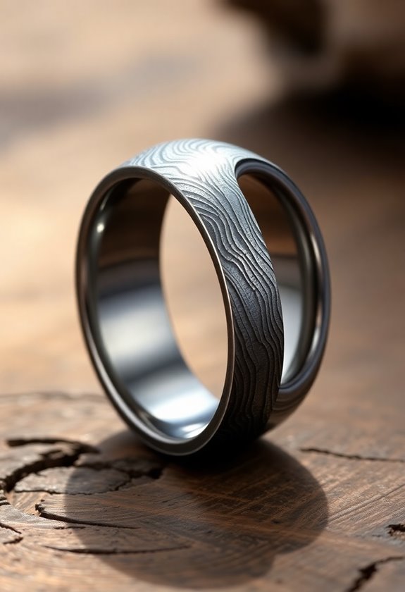unique durable wedding bands
