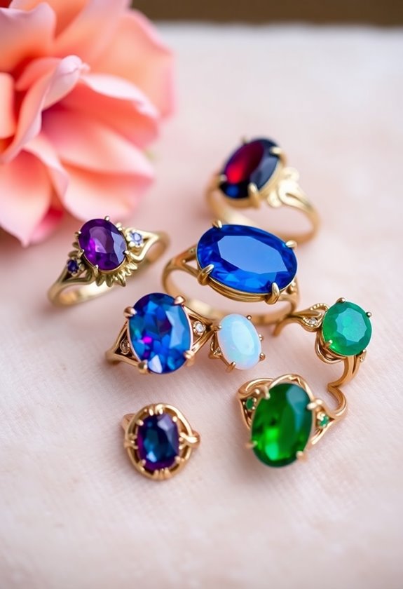 unique gemstone wedding alternatives