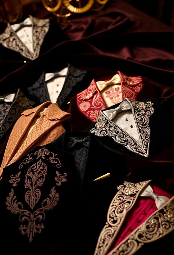 unique lapel designs showcased