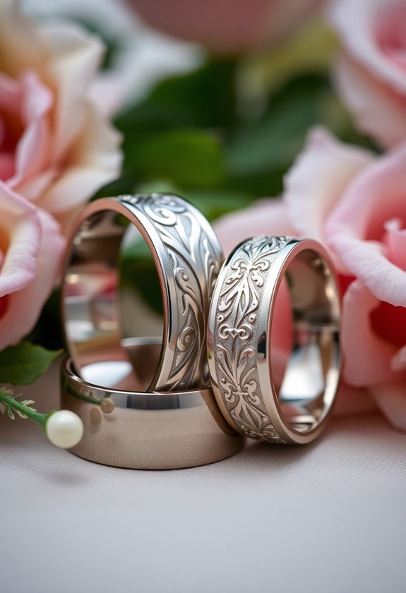 unique platinum ring designs