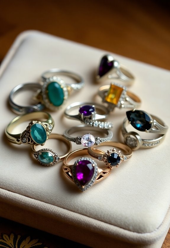 unique rings for couples