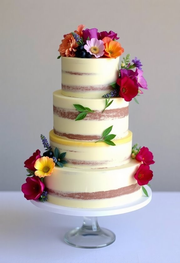 unique wedding cake flavors
