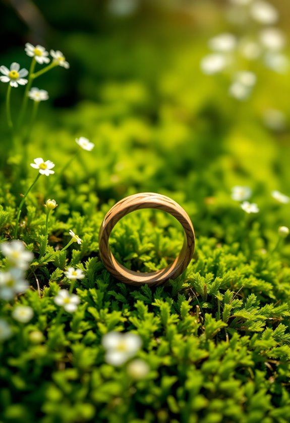unique wooden wedding rings