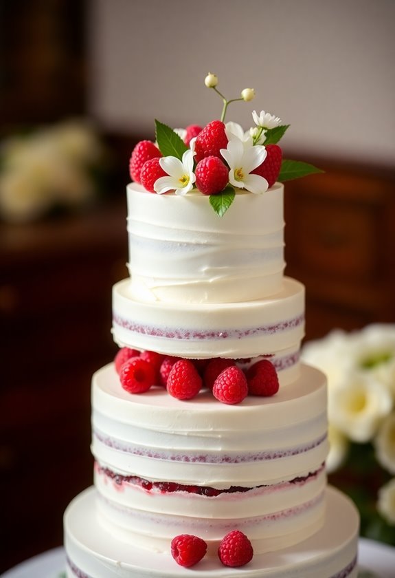 vanilla bean raspberry delight