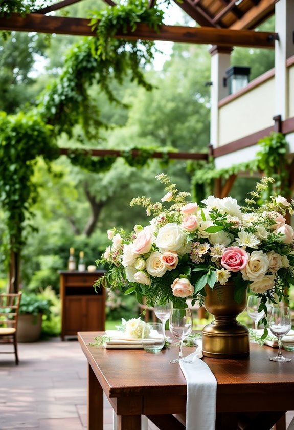 venue inspired floral arrangements