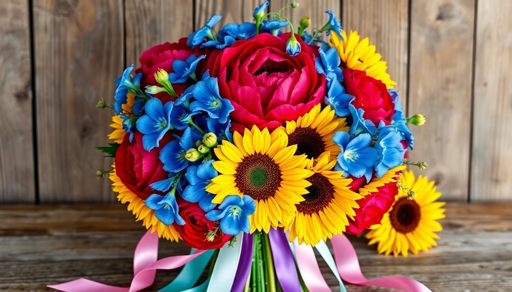 vibrant floral arrangements ideas