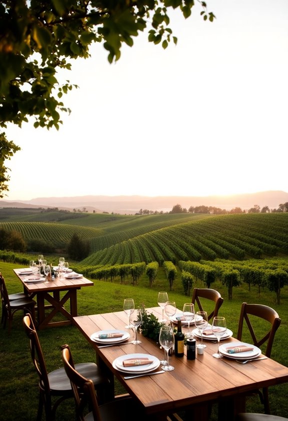 vineyard wedding celebration bliss
