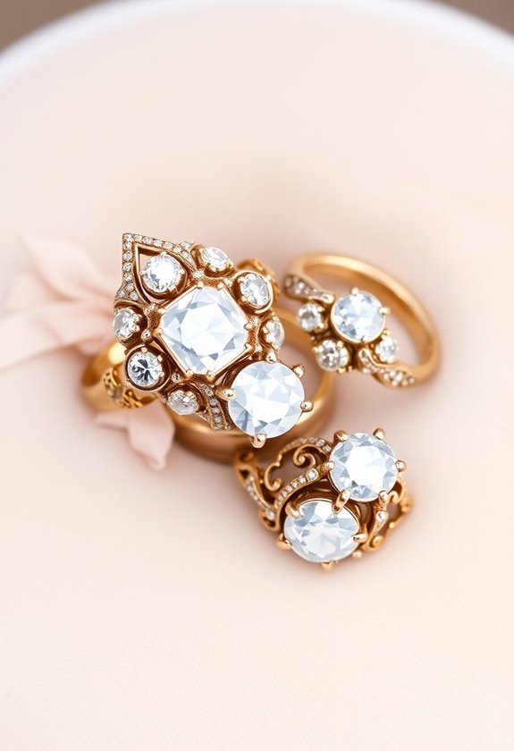 vintage rings timeless romance