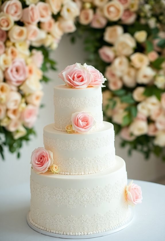 vintage roses and lace