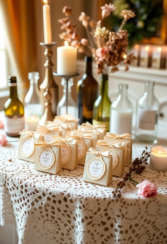 vintage wedding favor ideas