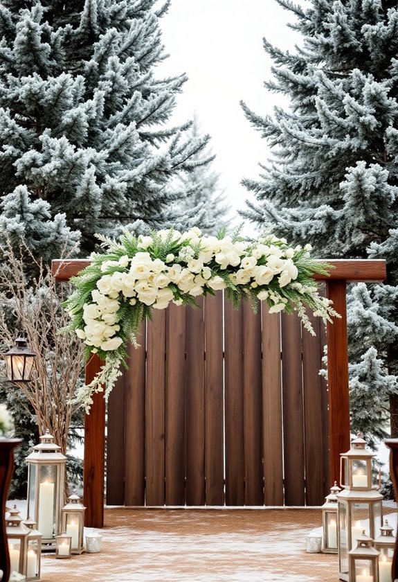 vintage winter wedding ideas