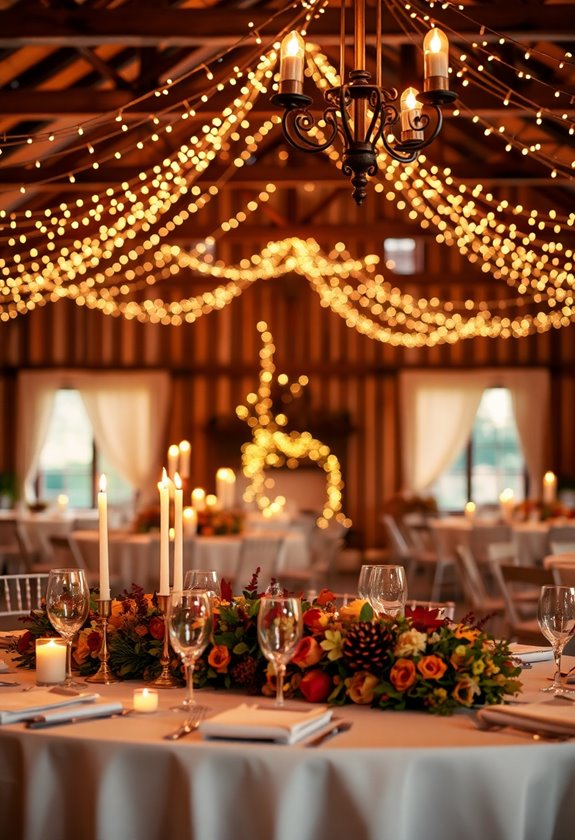 warm lighting creates ambiance