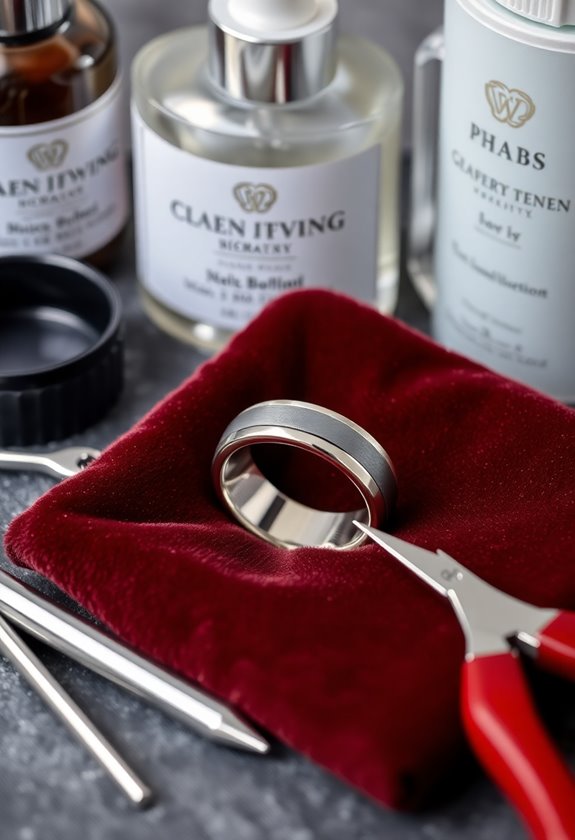 wedding band care tips