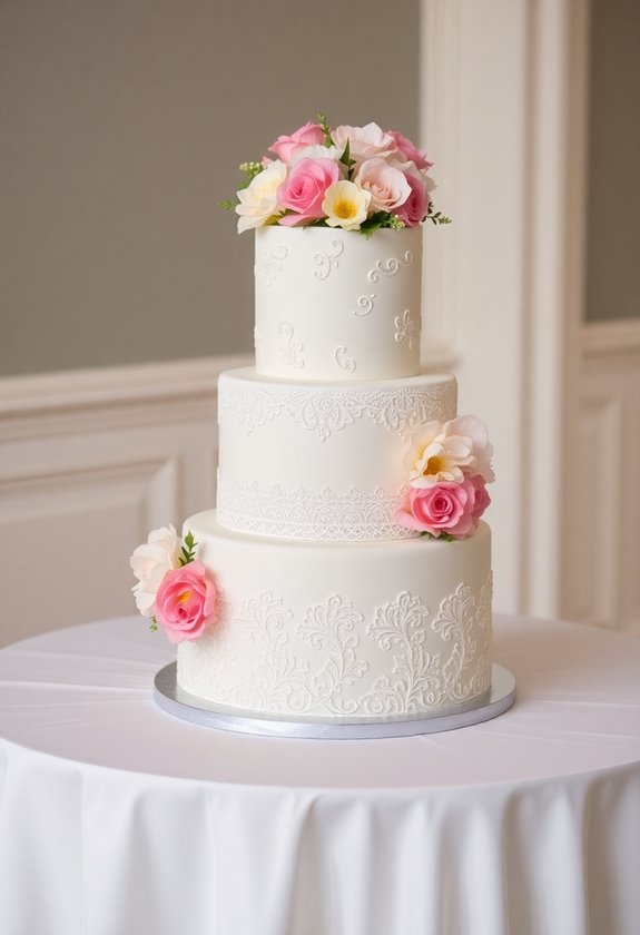 wedding cake decoration tips