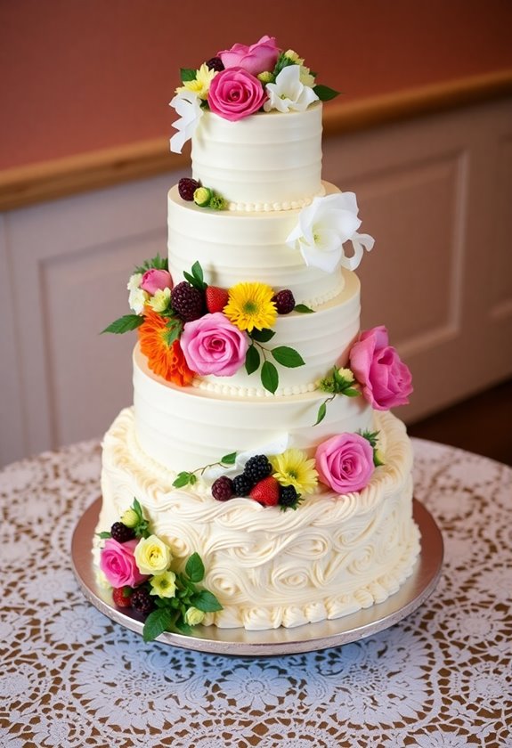 wedding cake flavor ideas