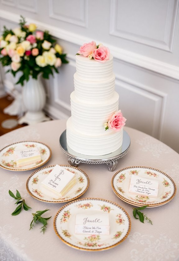 wedding cake portion guidelines