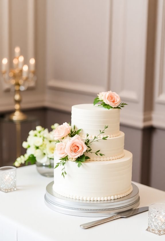 wedding cake slicing guidance