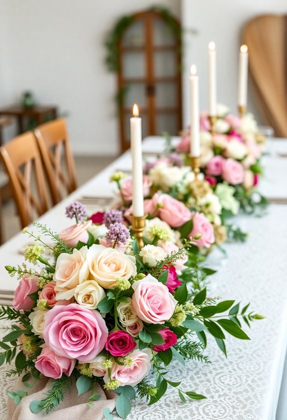 wedding theme floral choices