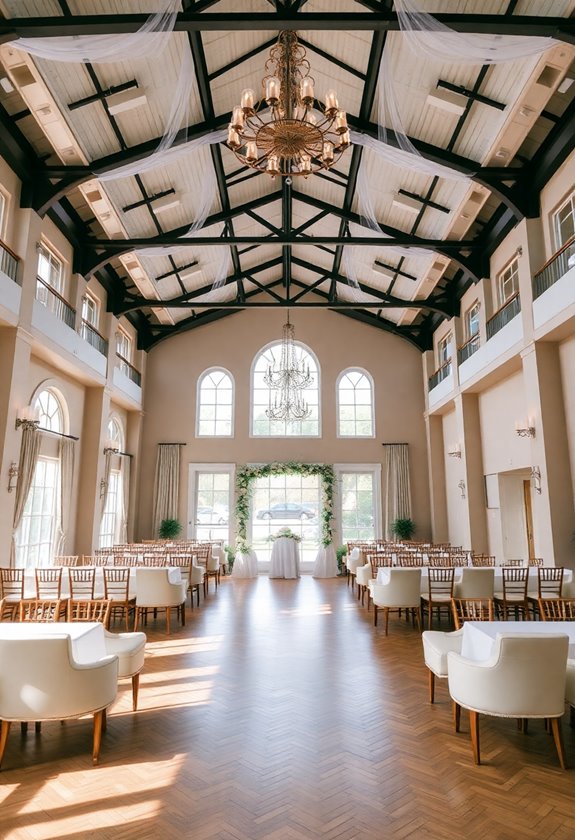 wedding venue capacity layout
