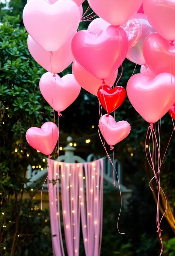 whimsical balloon wedding decor