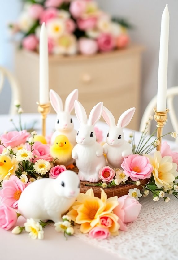 whimsical easter wedding accents
