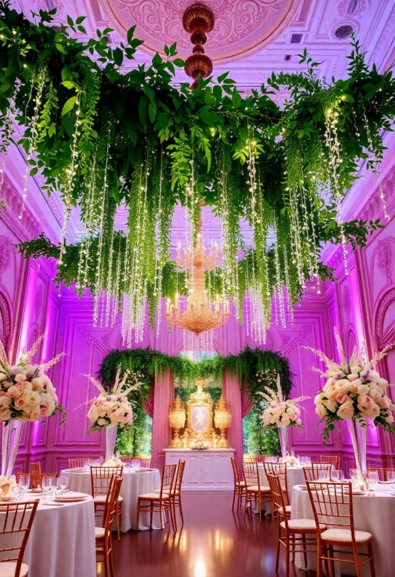 whimsical fairytale wedding decor