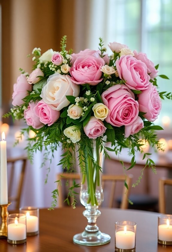 whimsical garden wedding decor