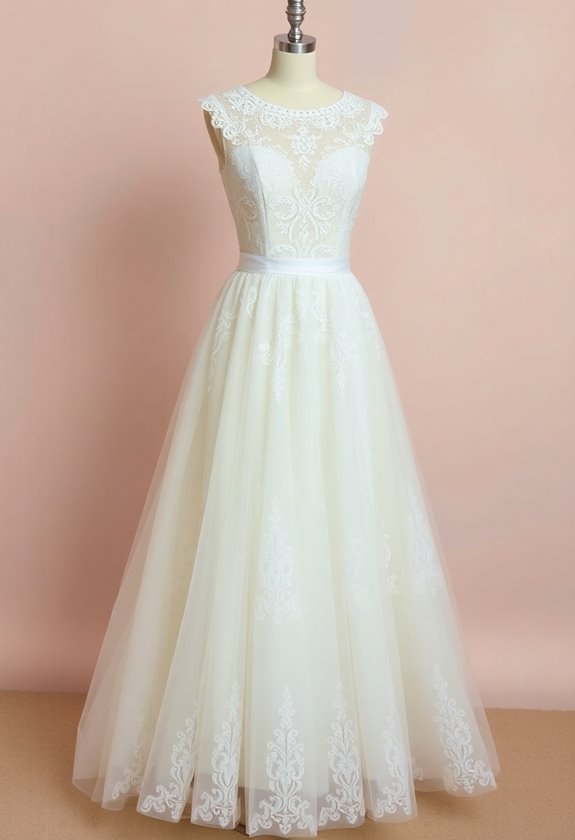 whimsical tea length dress pockets