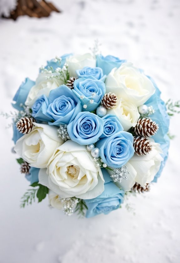 winter wedding floral elegance