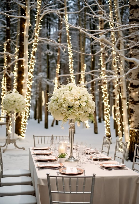 winter wonderland wedding planning