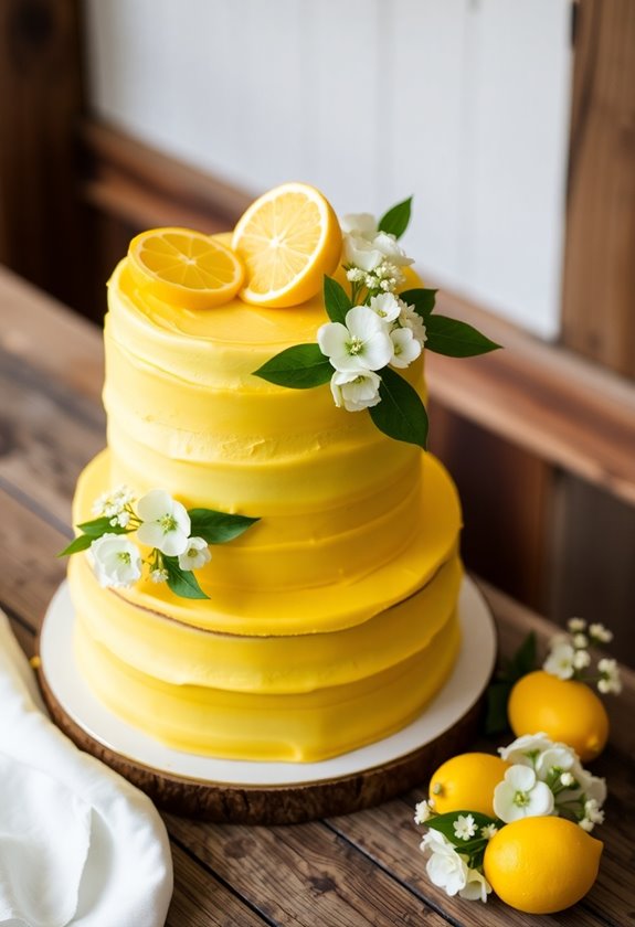 zesty lemon wedding delight