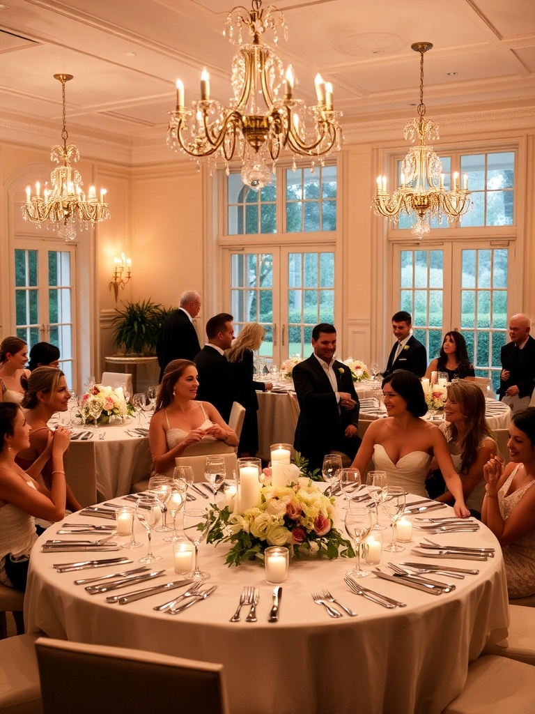 private dining room wedding