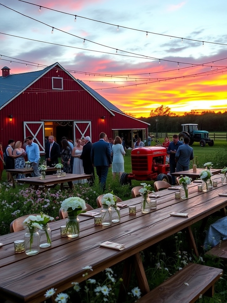 working farm weddings